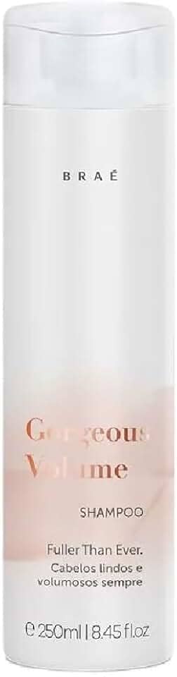 Shampoo para Volume BRAÉ Gorgeous - Volumizador Profissional, Leveza e Movimento, 250ml