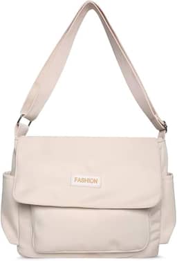 Bolsa Feminina Universitária Nylon Tactel Academia Trabalho Escolar Faculdade Casual
