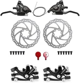 Kit Freio A Disco + Alavanca Passador Rapid Fire 21v Bike