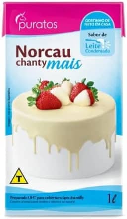 Chantilly Norcau Chanty Mais Leite Condensado 1l Puratos
