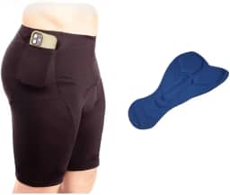 Bermuda para ciclismo ciclista forro de GEL