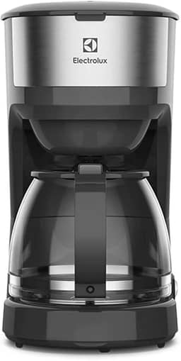 Cafeteira Elétrica Electrolux inox filtro permanente removivel sistema corta pingos capacidade 1,2L 30 xicaras função manter aquecido ECM20 127v