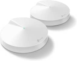 TP-Link Deco Mesh Sistema WiFi (Deco M5) – até 3.800 pés quadrados. Cobertura toda a casa e mais de 60 dispositivos, substituição de roteador/extensor WiFi, controles parentais, pacote com 2