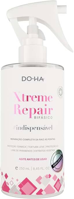 DO·HA Xtreme Repair Bifásico, Recondicionador para Cabelos Danificados, 250 mL, com Protetor Térmico