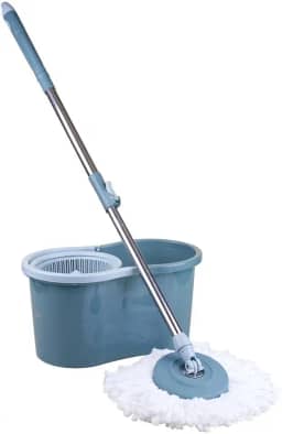 Rayco - Mop Giratório Essencial Cesto Plástico 8 litros e 1 Refil