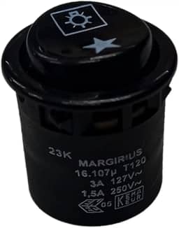 Electrolux, Interruptor Tecla Dupla Ação Fogão Electrolux 64503012/64502213