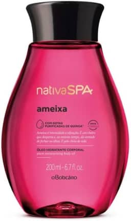 O BOTICARIO NATIVA SPA OLEO HIDRATANTE COPORAL AMEIXA 200ml