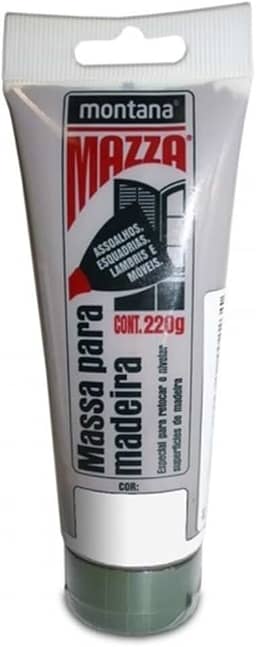 Massa para madeira 220gr branca Montana