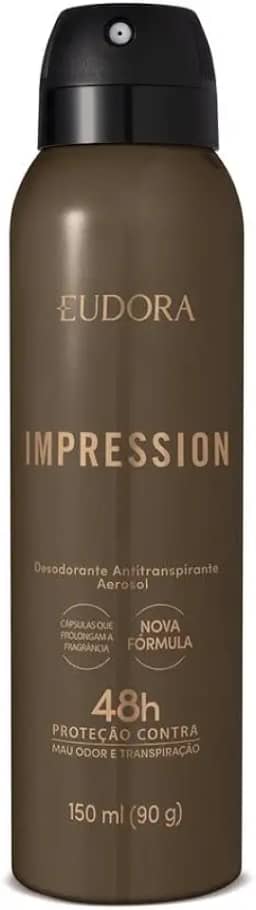 Eudora Desodorante Antitranspirante Aerossol Impression 150ml