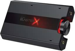 PLACA DE SOM DAC AMPLIFICADORA GAMER CREATIVE SOUND BLASTER X PRO-GAMING G5 WW9 PRETO