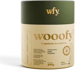 Wooofy Suplemento Premium para Cães | 300g | Mais de 45 Nutrientes, Saúde Digestiva, Imunidade, Pele e Pelos Saudáveis, Vitaminas A, complexo B, C, D e E, Cálcio, Ferro, Zinco
