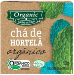 Chá Orgânico de Hortelã Organic 10 Sachês