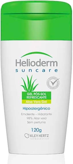 Pós Sol Helioderm Gel Hidratante 98% Aloe Vera 120g