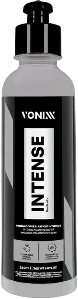 Produto para Revitalizar Painel Carro Plásticos Internos Automotivos Intense Vonixx 240ml