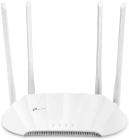 TP-Link AX1800 Ponto de acesso Gigabit Wi-Fi 6 de banda dupla (TL-WA1801) | ponte Wi-Fi do computador | HE80 e formação de feixe, suporta modo multi-SSID/cliente/extensor de alcance | 4 antenas