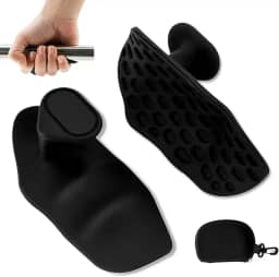 Luva Academia Masculino e Feminino - Grip Antiderrapante, Luvas para Musculação com Protetor Palmar, Ideal para Treino, Academia e Exercícios - Inclui Estojo