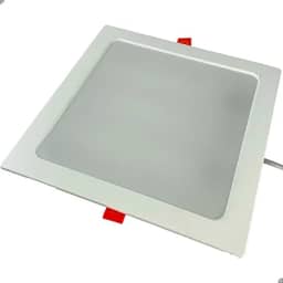 Plafon Painel de LED quadrado de Embutir 22x22cm - 18W - 3000k - Marca Lorben