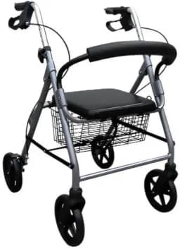 Andador com Rodas Dobrável Winner.Med – Leve, Ajustável e Seguro para Idosos e Pessoas com Mobilidade Reduzida
