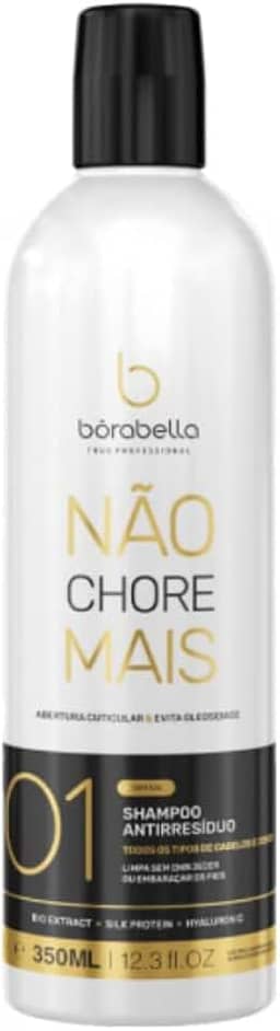 BORABELLA Shampoo Antirresíduo Não Chore Mais Borabella 350Ml
