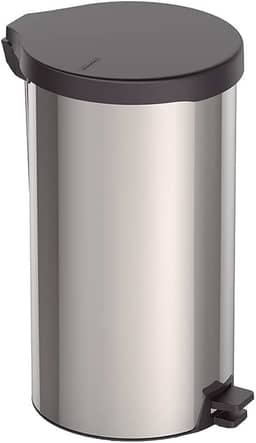 Lixeira Inox com Pedal New Tramontina com Acabamento Polido 20 L