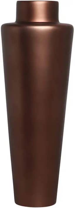 Vaso Grande Chão Decoração Sala Paris Marrom Café