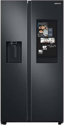 Geladeira Samsung Side By Side Black Premium 585 Litros 110V RS58T5561B1/AZ