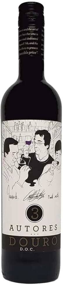 Vinho 3 Autores Douro DOP Tinto Portugal 750ml