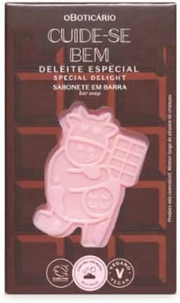 Sabonete em Barra Corporal Cuide-se Bem Deleite Chocolatudo 120g