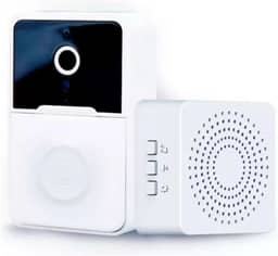 Campainha Interfone Inteligente Camera E Audio Wi-fi Sem Fio Visão noturna. Proteção E Conforto Na Palma da Sua Mão, Tenha Mais Segurança No Seu Lar!!