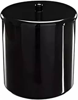 Cesto De Lixo Multiuso Lixeira Banheiro E Cozinha 6 Litros - Cores (Preto)