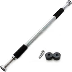 Barra P/ Flexão Exercícios Treino Regulável 62 A 100 Cm Fixa