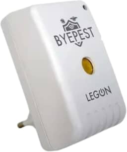 Repelente Eletrônico Ultrassônico Byepest Espanta Ratos e Morcegos Cobertura de 200m² Sem Cheiro Livre de Químicos