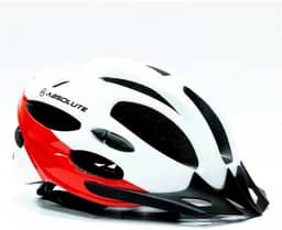 Capacete Ciclismo Absolute Nero Bicicleta MTB e Speed Branco e Vermelho