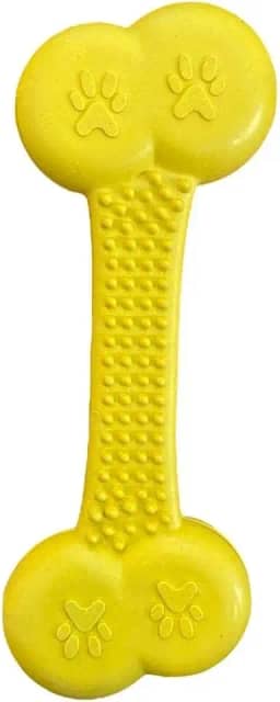 MY PET BRASIL Osso Massageador Grande Brinquedo Para Cachorros Interativo E Divertido Auxilia E Fortalece Os Dentes Cores Sortidas