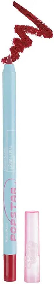 Ruby Rose Lápis Labial Iconic Popstar, Delineador para Lábios, Longa Duração (3 - Red Carpet)