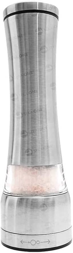 MOEDOR DE SAL E PIMENTA CHEF GOURMET AÇO INOX