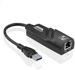 Adaptador de Rede USB 3.0 P/ RJ45 Lan Ethernet Gigabit Placa de Rede Externa 10/100/1000mbps