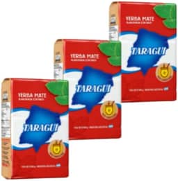 Kit 3 Ervas Mate Taragui Para Chimarrão Importada Argentina 500g