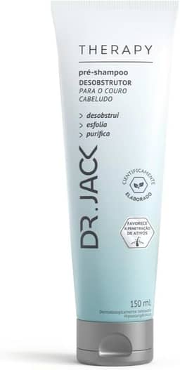 Pré- Shampoo Desobstrutor Esfoliante Therapy - Para o couro cabeludo DR JACK