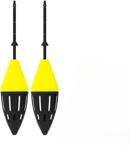 Boia de Pesca Profissional, 2 Unidades, Cevadeira Sem Chumbo para Vara Telescópica, Alta Precisão, Ideal para Pesqueiro