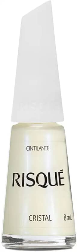 Risqué Esmalte Cintilante Cristal 8 Ml
