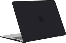 Capa Case Compatível Para Macbook New Air 13,3'' A1932/ A2179/ A2337 M1 (2018-2020)-PRETO FOSCO,Policarbonato, Rígido,Fina e Leve