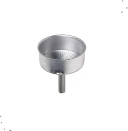 Funil de Reposição para Cafeteira Italiana Moka – Alumínio Durável – Vários Tamanhos (6 Xicaras)