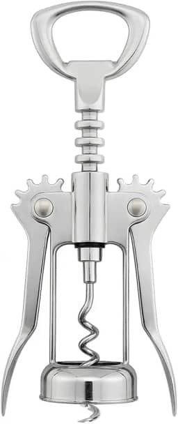 Saca Rolha Abridor de Vinho em Aço Inox