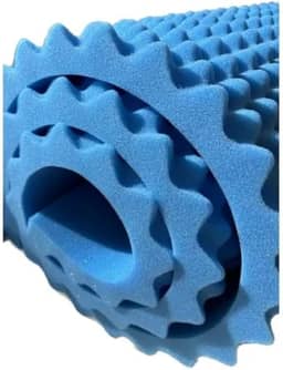 Colchão Casca de Ovo Solteiro, Anti-escara/AZUL