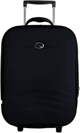 Mala de Bordo 10Kg Forrada e Resistente (Preto)