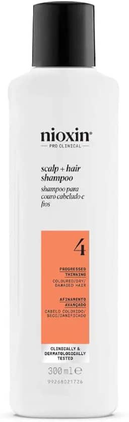 Shampoo para Cabelo Colorido, Seco, Danificado com Afinamento Avançado - Sistema 4 Shampoo - 300ml