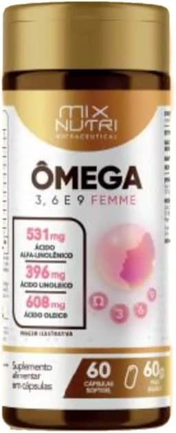 NUTRACEUTICAL OMEGA 3/6/9 FEMME - 60 CAPS - 60G