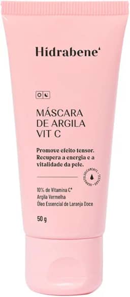 Máscara de Argila Vitamina C 50g - Hidrabene