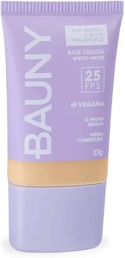 Bauny - Base Alta Cobertura Soft Matte Cor 010 30g